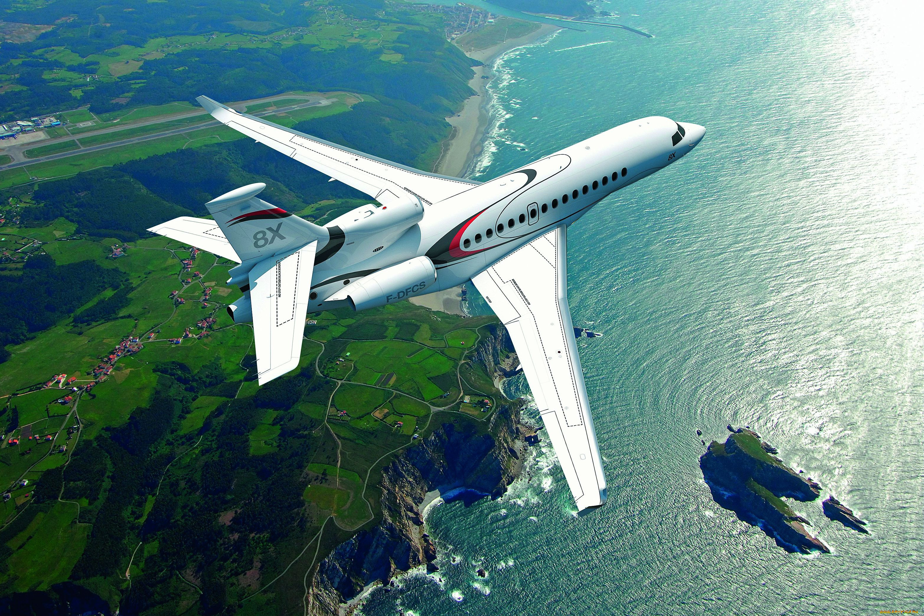 ,  , dassault, falcon, 8x